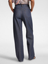 Wide Leg Chambray Jeans image number 1
