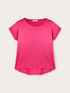 Two-material T-shirt image number 3
