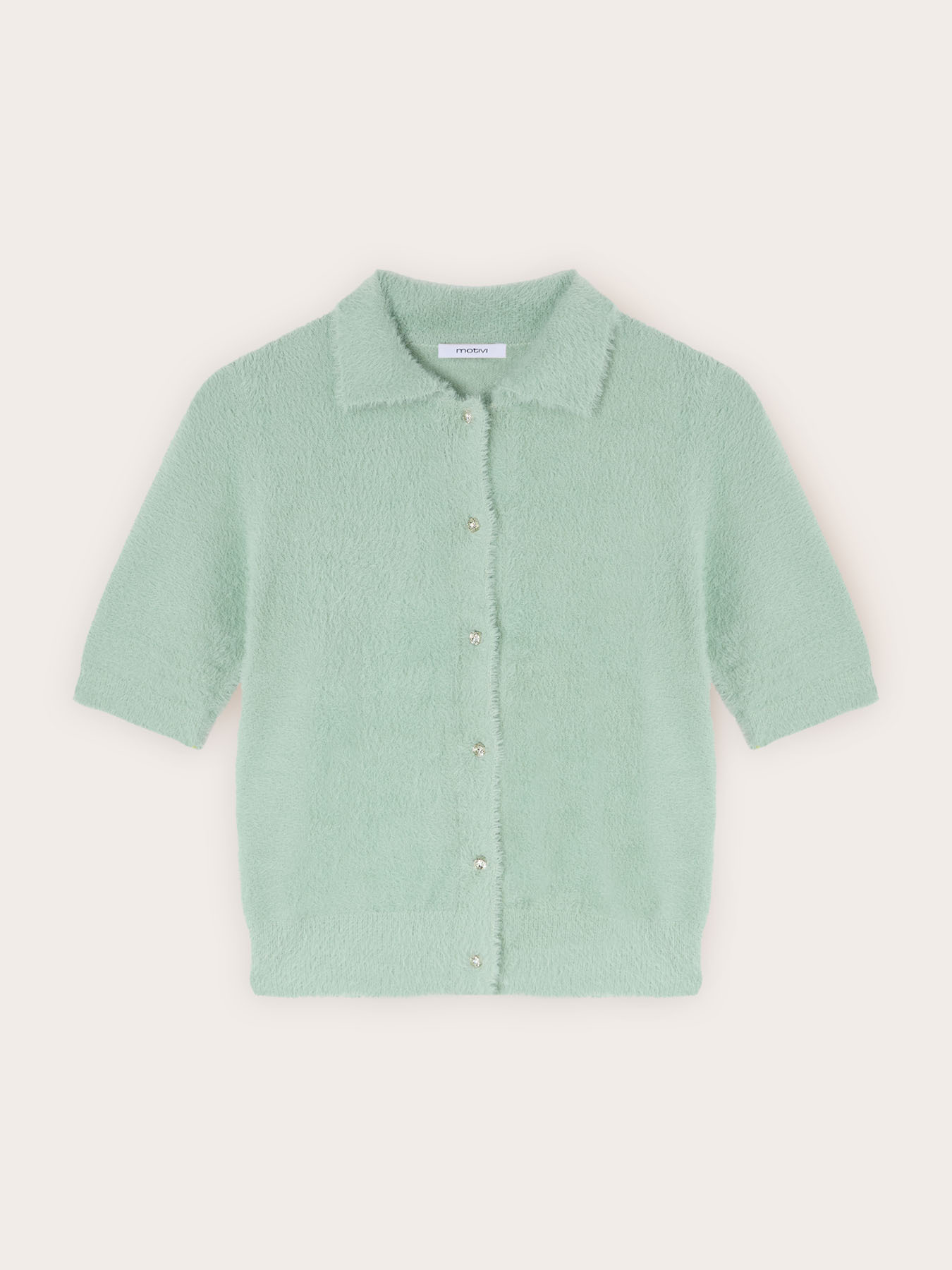 Knit cardigan with buttons image number 4