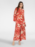 Blusa lunga stampata image number 2
