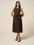 Rochie midi cu fundă laterală image number 0