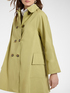 Double-breasted gabardine trench coat image number 3