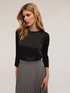 Camiseta basic bimaterial image number 2