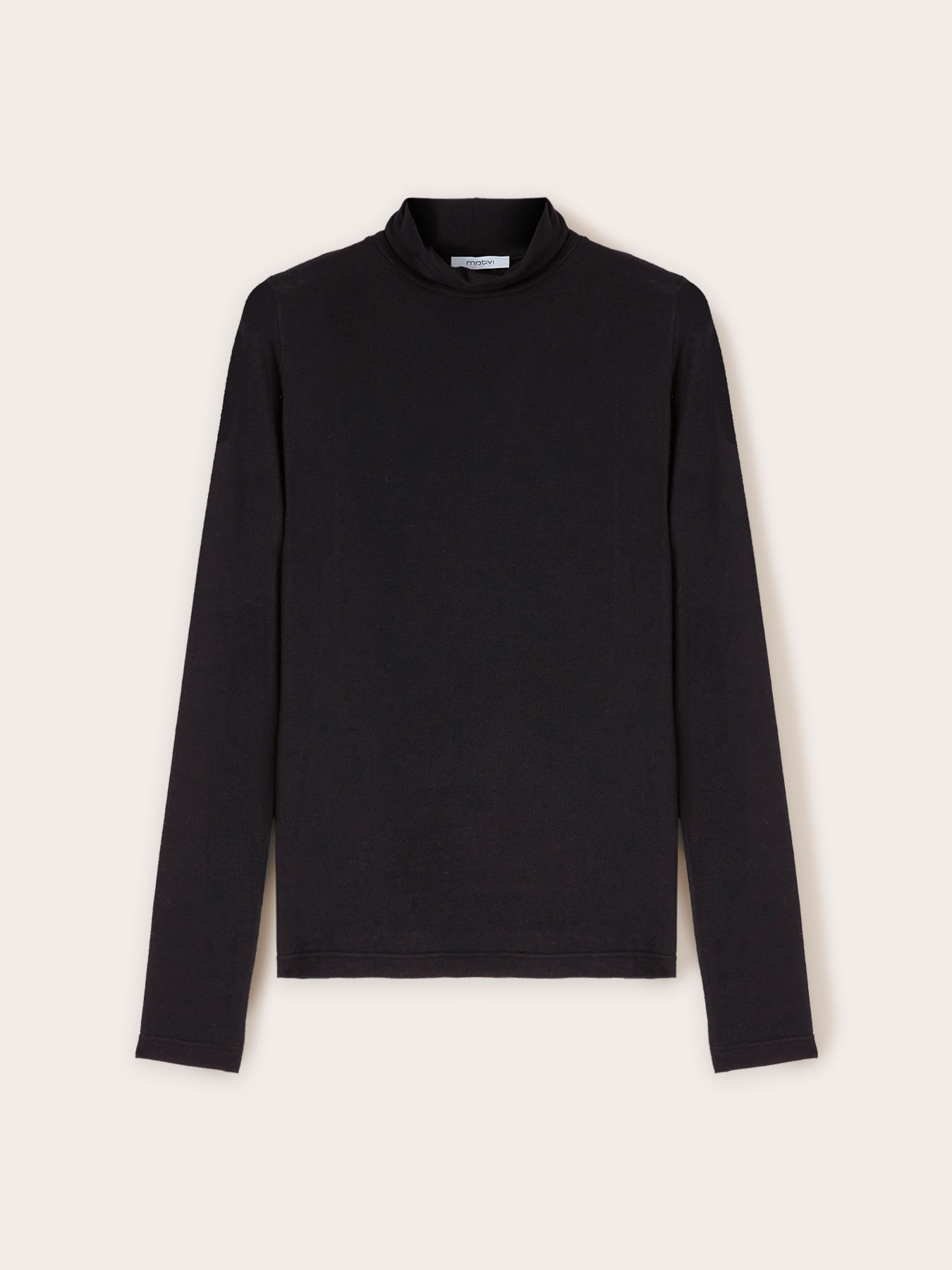 Modal blend turtleneck image number 0