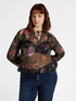 Bluse mit Blumenmuster aus Georgette image number 2