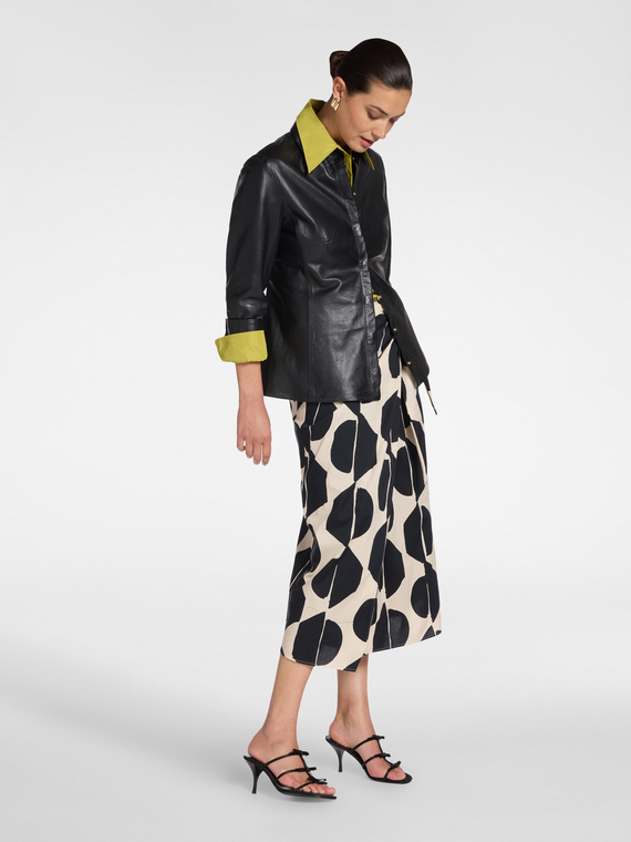 Gonna pareo stampata