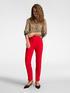 Slim-fit trousers in stretch fabric image number 0
