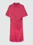 Vestito chemisier con piccole borchie image number 4
