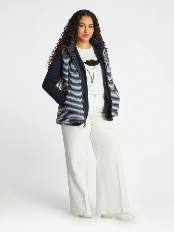 Beidseitig tragbare Daunenjacke mit Sorona®-Aura-Füllung