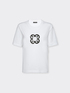 T-shirt coupe décontractée avec broderie monogramme image number 4