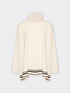 Cape with striped edge image number 4