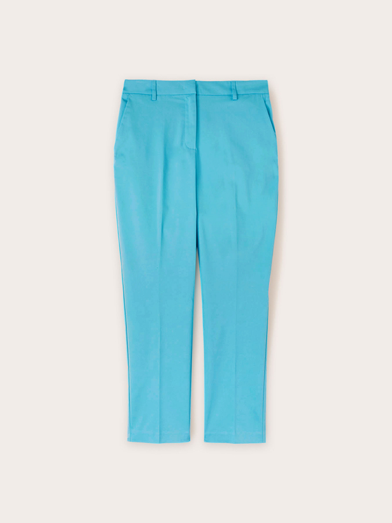 Regular fit trousers in technical fabric