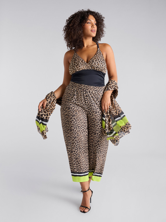 Kurze Hose mit Makula-Print