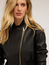 Short biker jacket image number 3