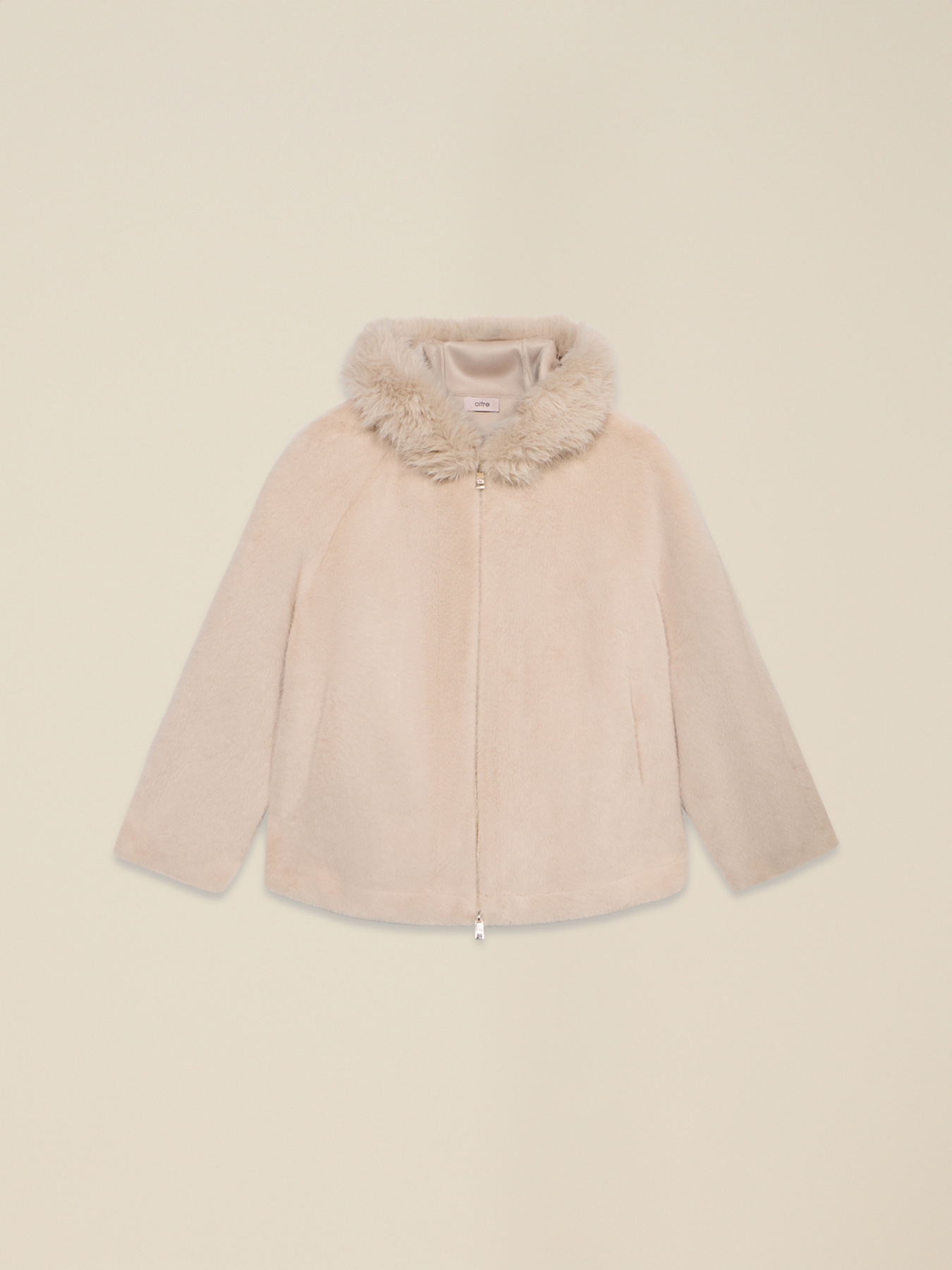 Short parka with hood image number 4