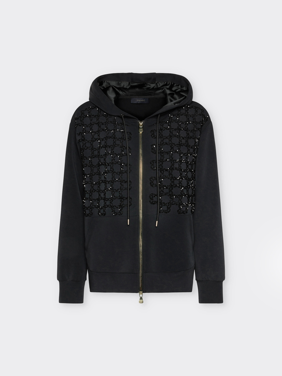 Sweatshirt with Monogram embroidery