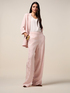 Jacquard palazzo pants image number 0