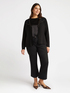 Cardigan mit Nieten und Spitzendetail image number 3