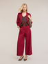 Blazer din twill de bumbac cu ajour&eacute; image number 2