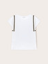 T-shirt with crochet passementerie image number 4