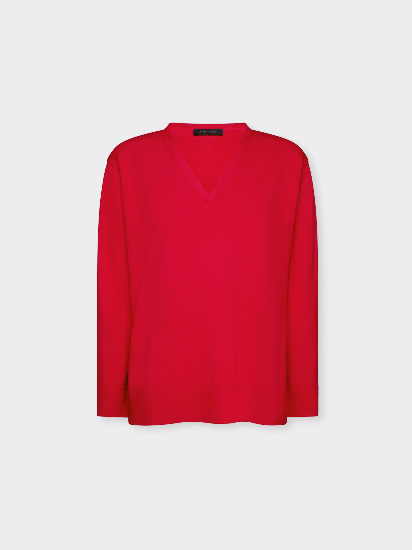 V-neck sweater image number 4