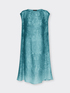 Blusa larga estampada image number 4