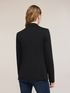 Single-breasted blazer jacket in milano knit image number 1