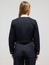 Short denim jacket image number 1