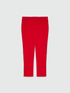 Capri trousers with slits at the hem image number 4