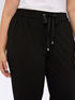 Stretch fabric joggers with drawstring image number 3