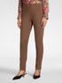 Pantaloni slim in punto Milano image number 2