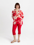 Rose print blouse image number 2