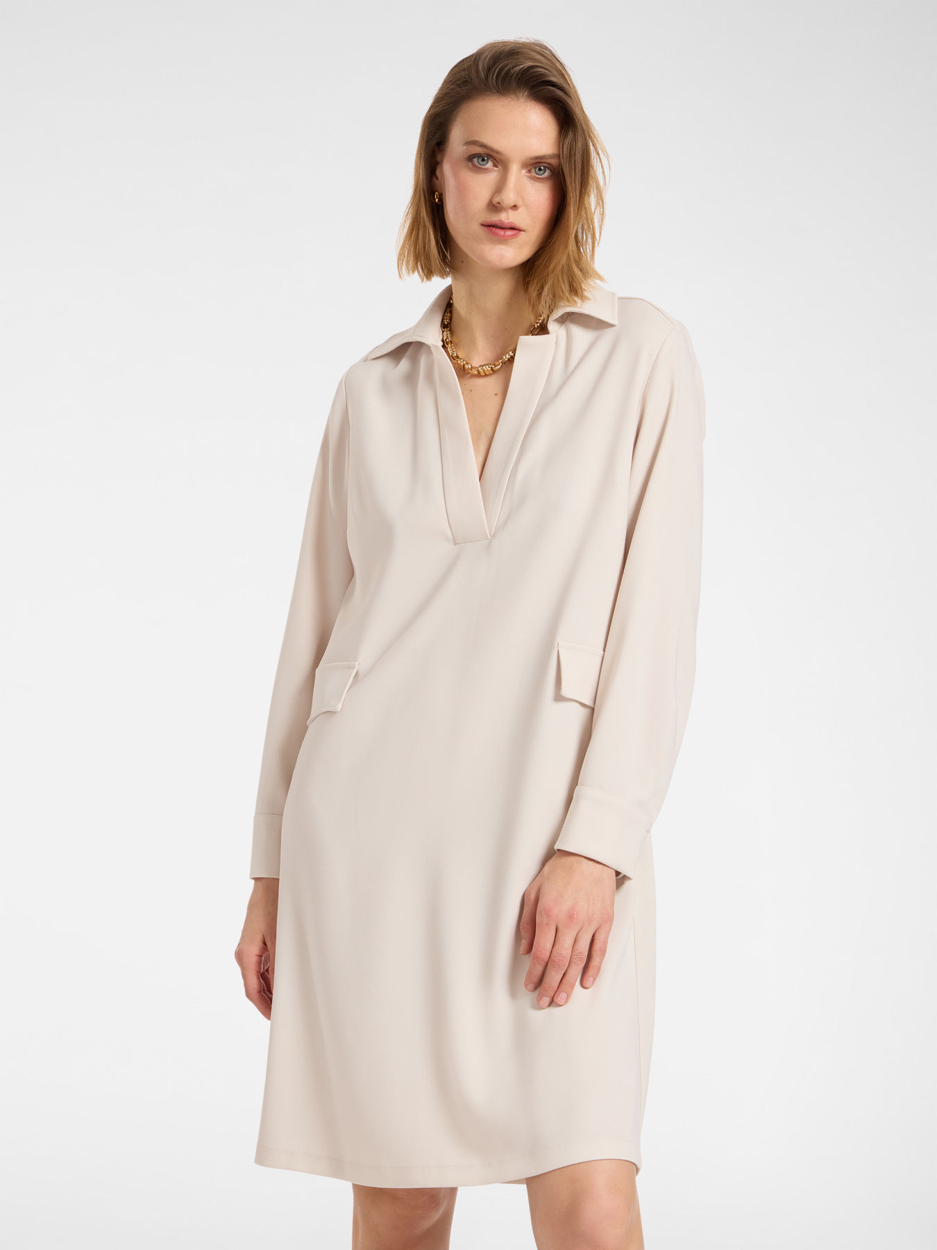 Vestido de cady elástico image number 2