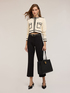 Cardigan with contrasting colour edges image number 2