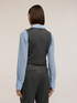 Gilet sartoriale con bottoni e fodera image number 1