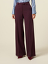 Palazzo pants in viscose blend flannel image number 4