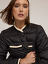 Padded puffer jacket with contrasting trim image number 3