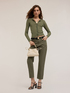 Cardigan in maglia fine lurex image number 0