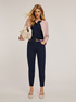 3D rib knit cardigan image number 1