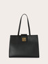Tote bag in tessuto spalmato image number 1