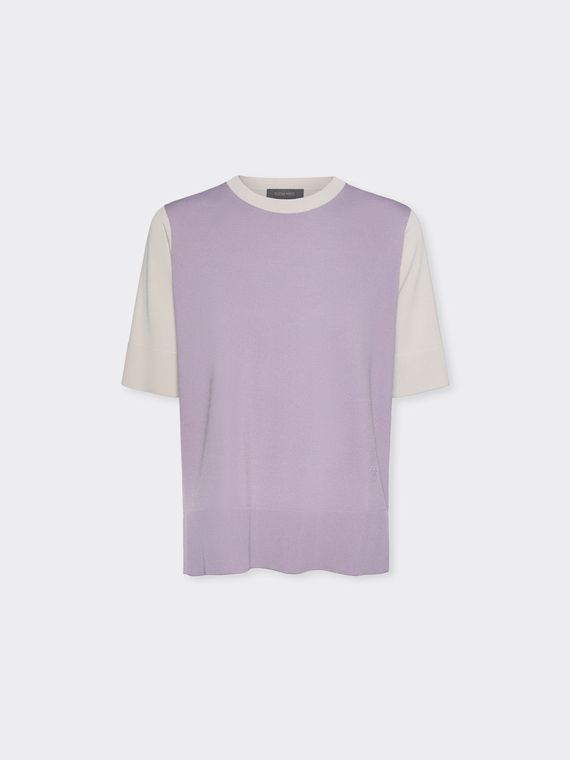 Kurz&auml;rmeliges Shirt aus Viskosemischung