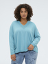 Feiner Strickpullover mit V-Ausschnitt image number 2