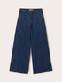 Jeans wide leg misto lino image number 3