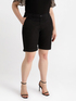 Stretch cotton shorts image number 2