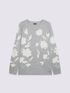 Floral pattern sweater image number 5