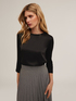 Camiseta basic bimaterial image number 6