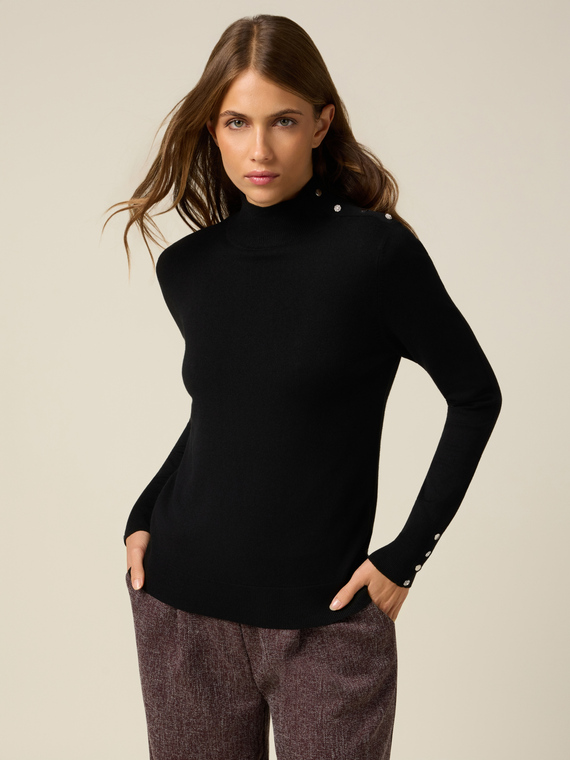 Dolcevita aderente misto viscosa