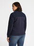 Sweatshirt aus Bouclé-Stoff auf der Vorderseite mit Pailletten image number 1