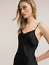Rochie lungă lingerie din satin image number 3