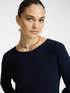 Knitted dress with buttons image number 4